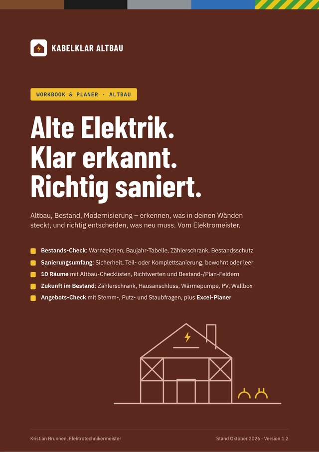 Cover von Kabelklar Altbau