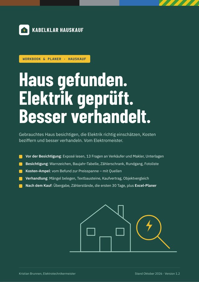 Cover von Kabelklar Hauskauf